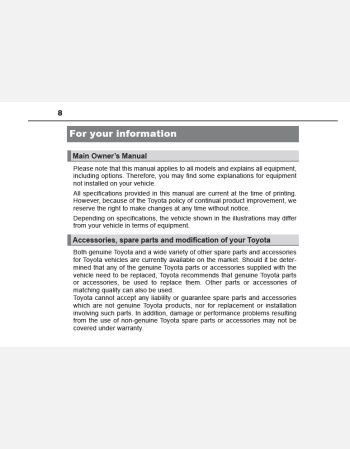 toyota c-hr 2017 owners manual